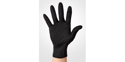 Nitrile gloves 73998 Aurelia Bold, Black, 100 gloves per box, ULTRA RESISTANT